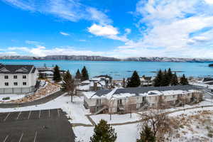 Property view of water featuring a mountain view