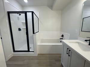 Separate Tub and Shower