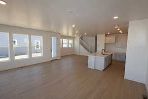 Bright, open floorplan