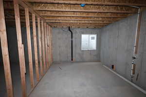 View of basement