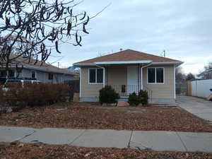 View of bungalow-style home