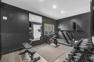 View of exercise room