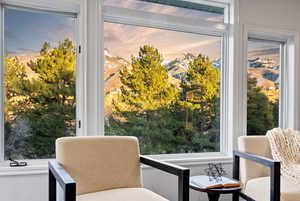 Mountain and Golf Course Views from the Master Bedroom