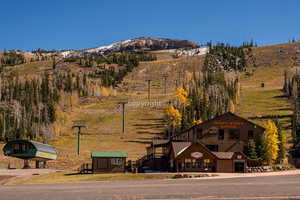 Property view of mountains with a rural view