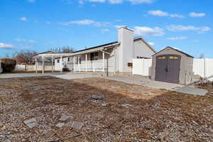 Gravel Area for RV Parking