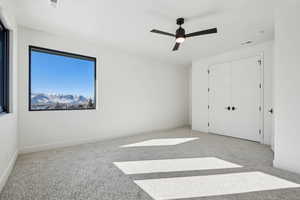 Upstairs Bedroom with the best view.