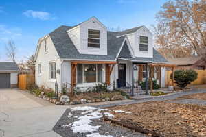 View of new england style home