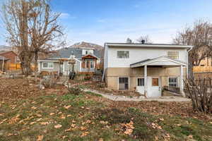 View of rear view of house