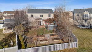 View of rear view of house