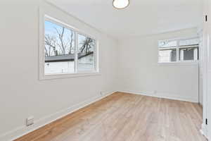 Bedroom 3 featuring light hardwood / wood-style flooring