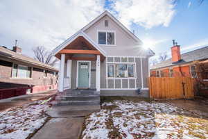 View of bungalow