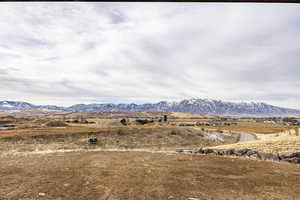 View of mountain feature featuring a rural view