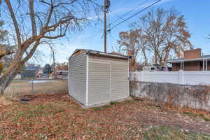 View of outdoor structure