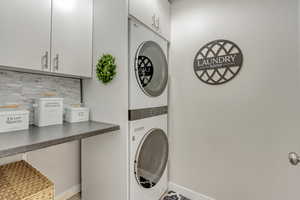 Brand new built-ins at Laundry