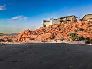 Front Yard View of Red Rocks in the Cul-de-Sac