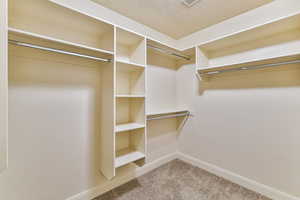 Main Suite walk in closet