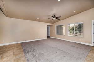 Great room looking towards entrance to main suite