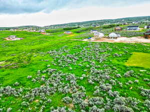 Drone / aerial view with a rural view