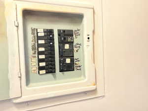 Utilities featuring electric panel