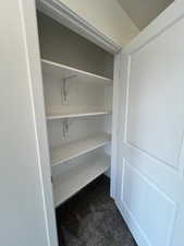 View of closet