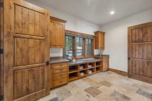 View of kitchen