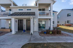 Multi unit property with a balcony