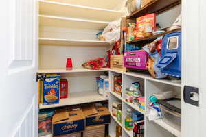View of storage area
