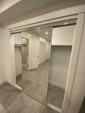 View of closet