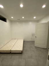 View of basement