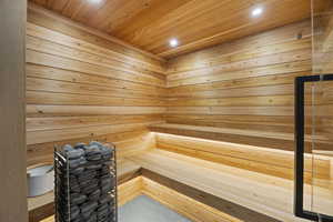 View of sauna / steam room