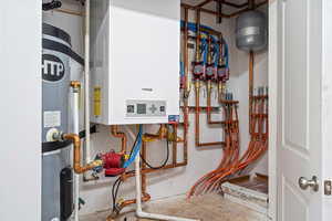 Radiant heat & hot water system