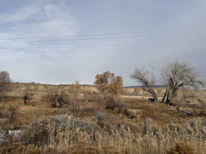 View of landscape featuring a rural view