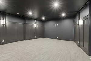 Theater room