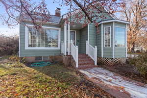 View of bungalow-style house