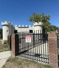 View of gate