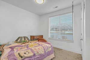 View of carpeted bedroom 2