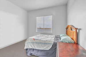 View of carpeted bedroom 4