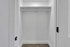 View of closet