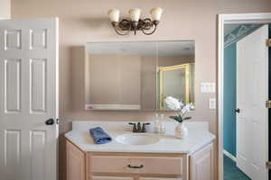 Primary ensuite vanity