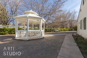 Surrounding community featuring a gazebo