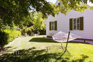 View of yard featuring a patio area