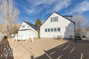 View of rear view of house