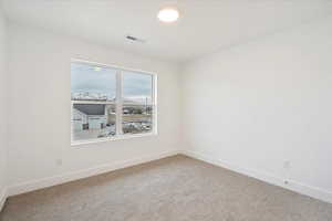 Secondary bedroom on the second floor.