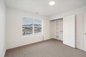 Secondary bedroom on the second floor.