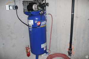 View of air compressor