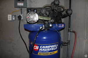 View of air compressor