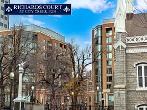 View of Richards Court from Temple Square