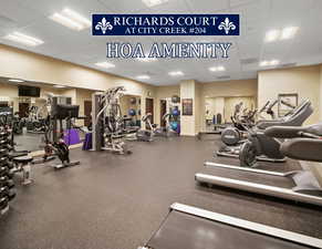 Fitness room reserved only for Richards Court owners