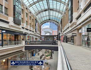 This luxury condo is located within the City Creek Center featuring world class shopping and restaurants.