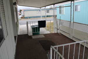 View of patio